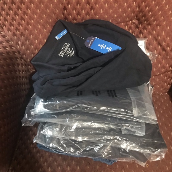 Boys Size 14-16 School Uniform Polo Stretch Shirts. - Picture 2 of 2